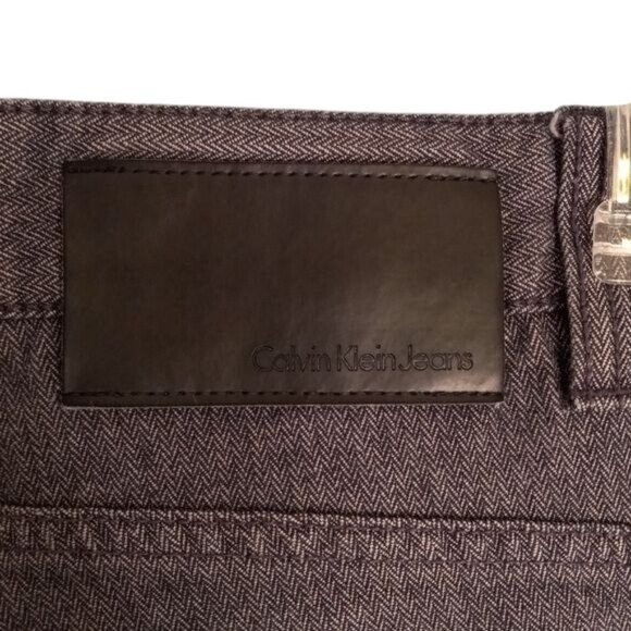 Calvin Klein Jeans W30 L32 Mens Pants Blue Cotton Denim - Picture 13 of 14